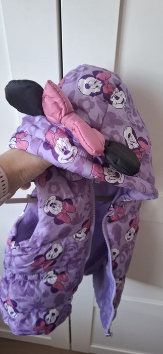 Kamizelka 80 Myszka Minnie fiolet