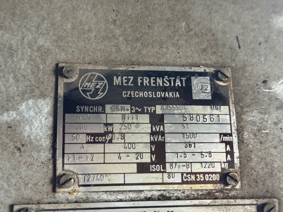 Agregat prądotwórczy