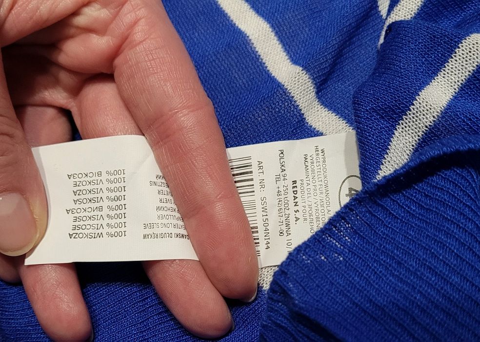 Nowa piękna bluzka damska cienki sweterek zapinany na guziki wiskoza