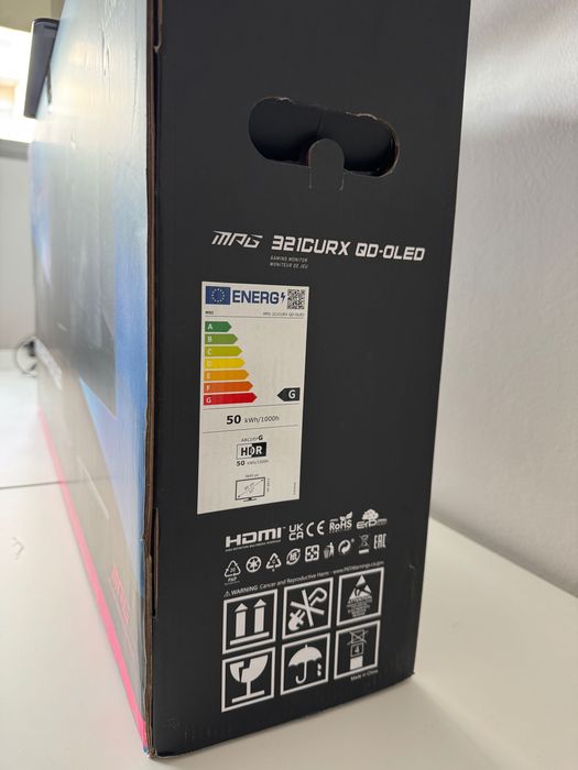 MSI MPG 321CURX QD-OLED Gaming Monitor64729946029571123