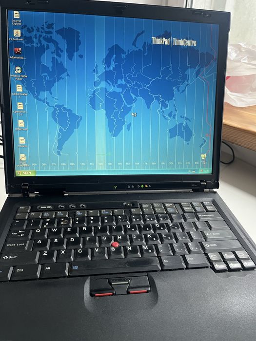 IBM Thinkpad R51 komplet XP retro laptop