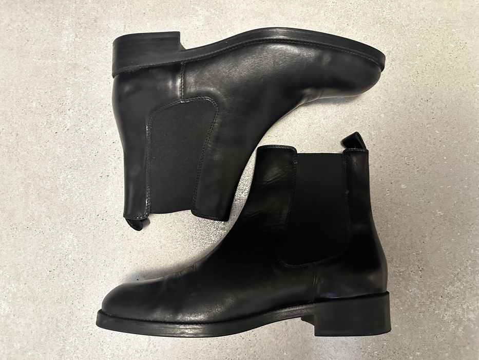 Damskie botki Massimo Dutti Flat Chelsea Boots, r.42, bdb