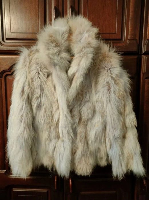 Futro z królika angorskiego.