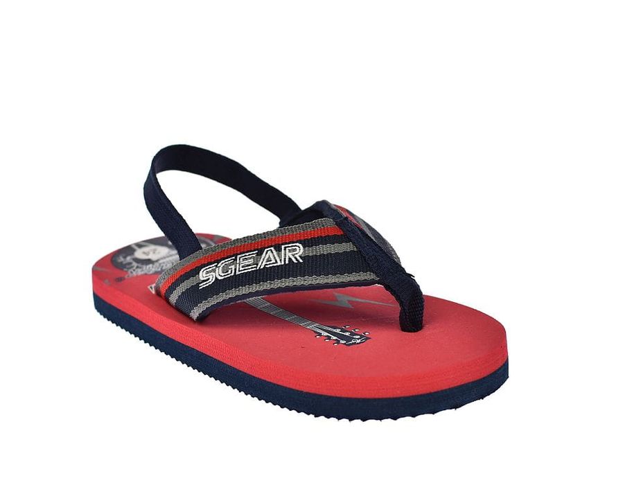 Klapki japonki dziecięce z gumką na piętę A9635 RD rozm. 25