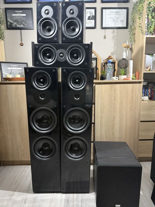 Kino domowe, kolumny Audio Crystal