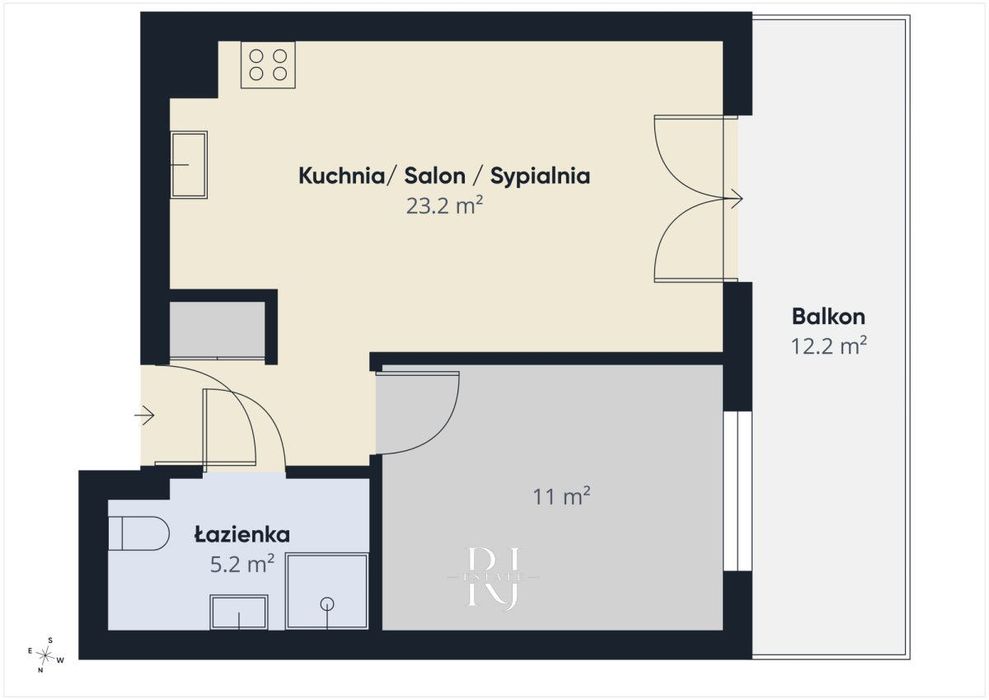 Widok na Zieleń | Balkon 12 m2 | Klimatyzacja