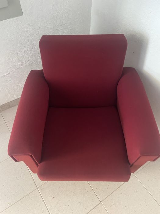 Cadeirão/Sofa Vermelha