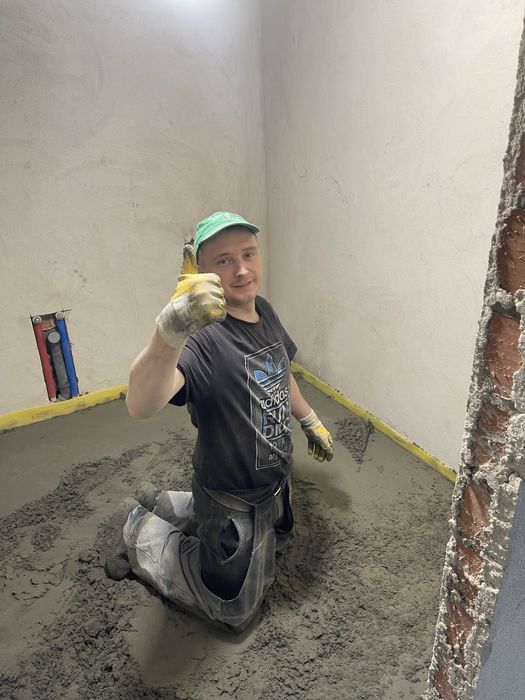 Стяжка підлоги .