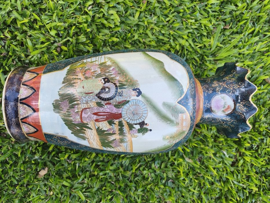 Vaso grande Satsuma oriente