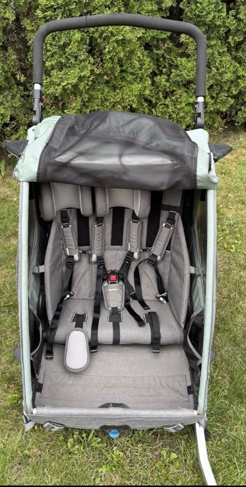 Przyczepka rowerowa Qeridoo Sportex 2, rocznik 2021