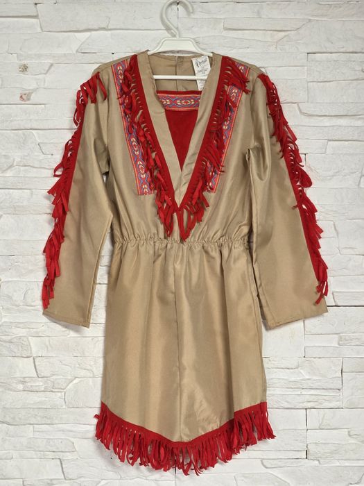 Strój karnawałowy dla dzieci indianka 140