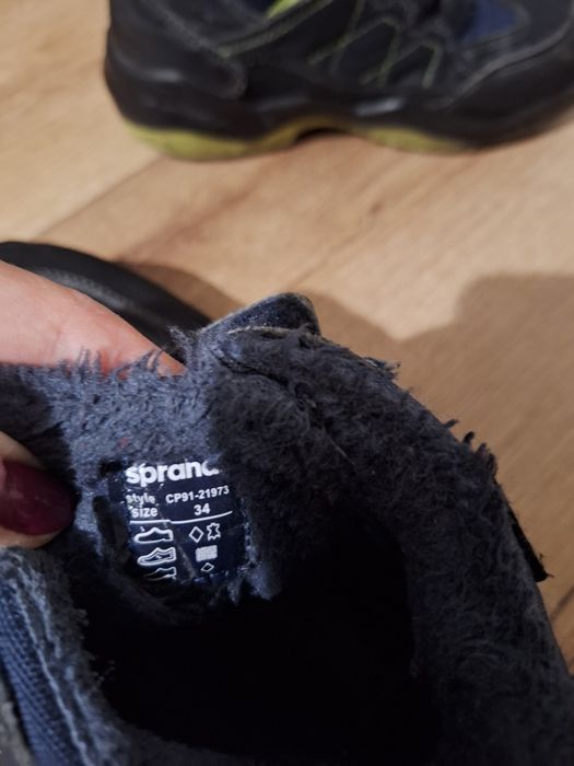 Buty zimowe WODOODPORNE Sprandi rozmiar 34