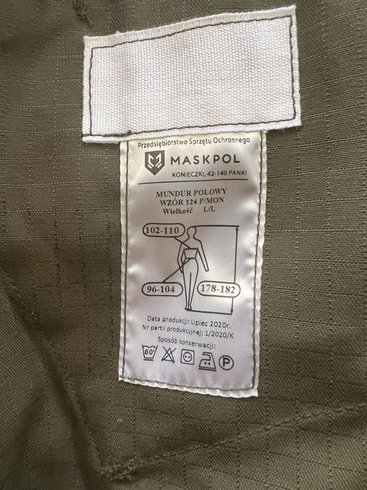 Mundur polowy wz 124 rozm.L/L