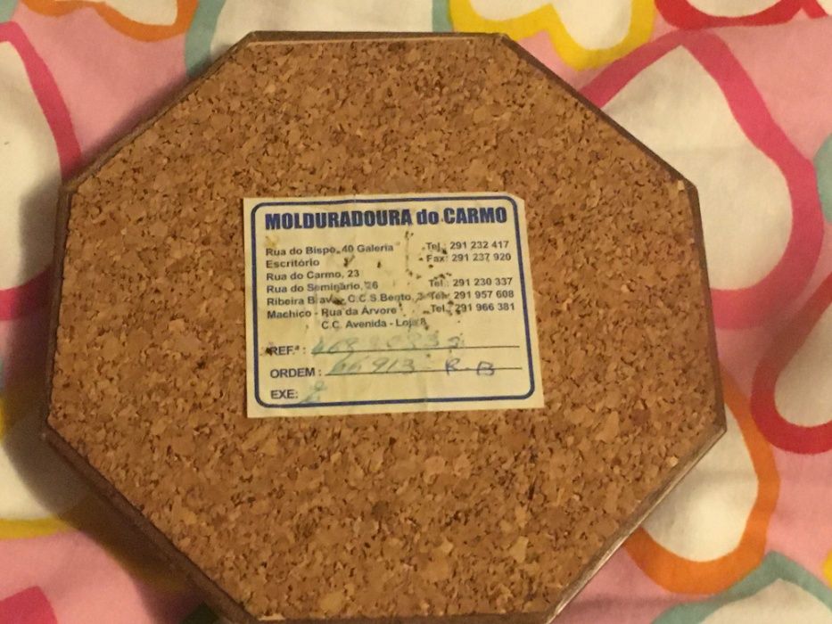 Cinzeiro Vintage de madeira