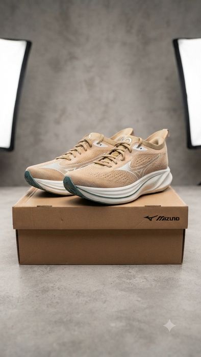 Mizuno neo zen 2 khaki NOVAS n42 sapatilhas corrida conforto atletismo running shoes