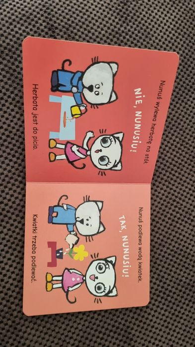 Kicia kocia i nunuś "nie, nunusiu. Tak, nunusiu."