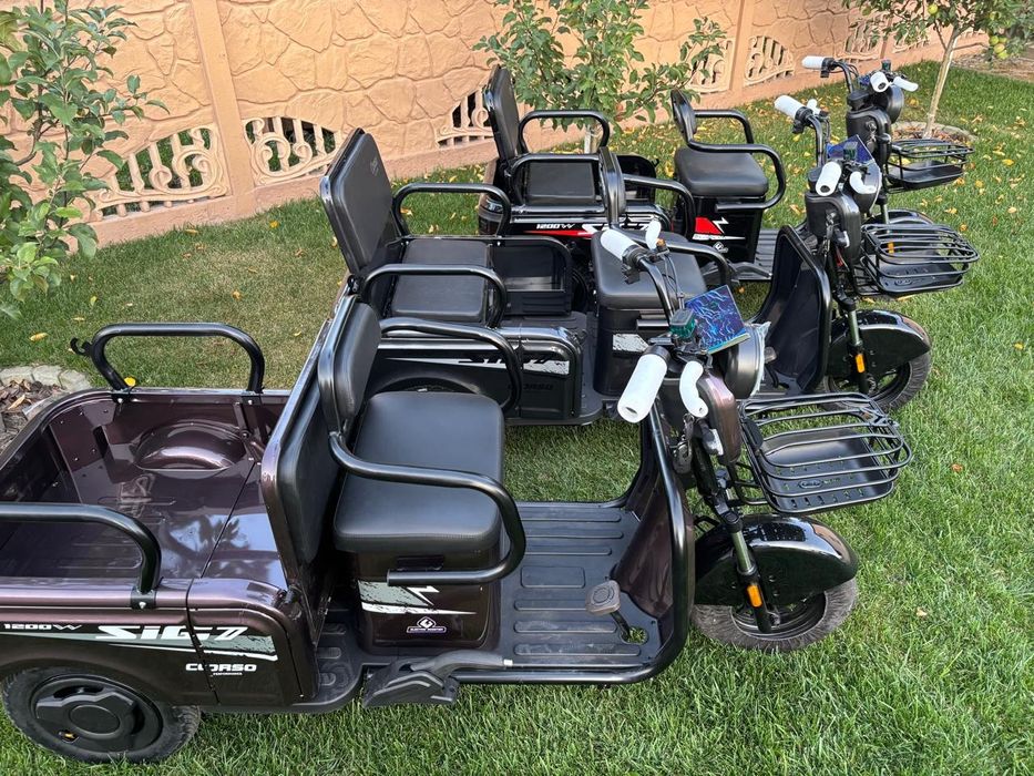 Трицикол CORCO SIG-7 SG Двигун 1200W 72/23АН ДОСТАВКА, ДО ВАС ДОДОМУ
