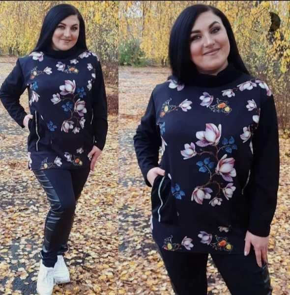 Водолазка-кофта великого розміру