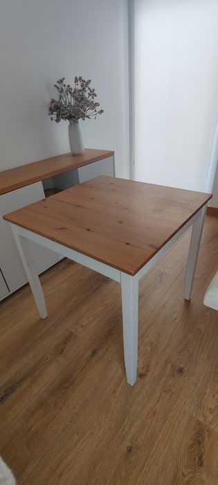 Mesa quadrada madeira 74x74cm