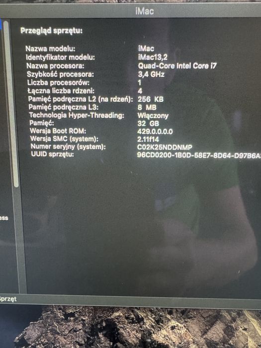 Imac A1419 i7 32 gb 3,5 TB Nvidia 2Gb 27 cali super jakosc obrazu