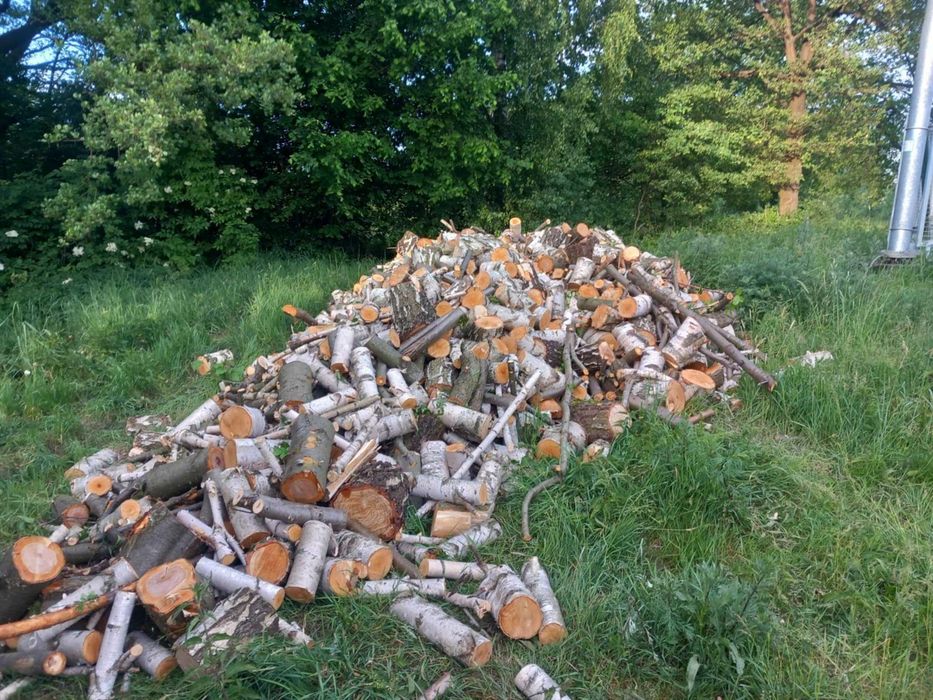 Drewno opałowe workowane