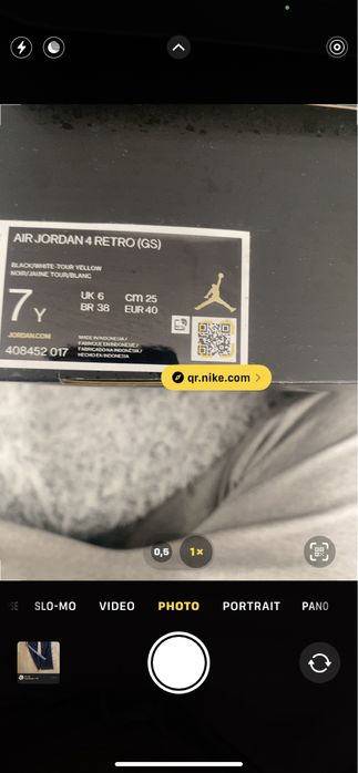 air jordan 4 thunder yellow 40