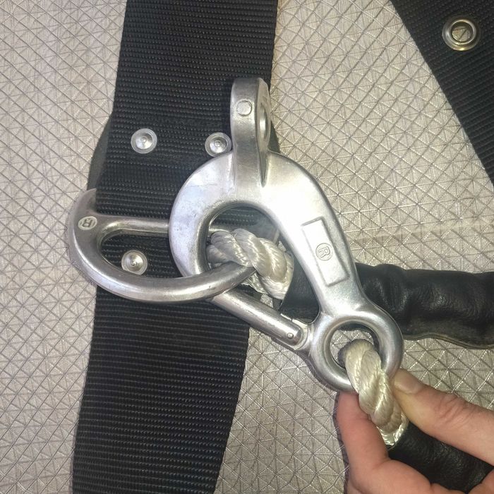 Пожарный ремень с тросом безопасности PB 067, размер XXL