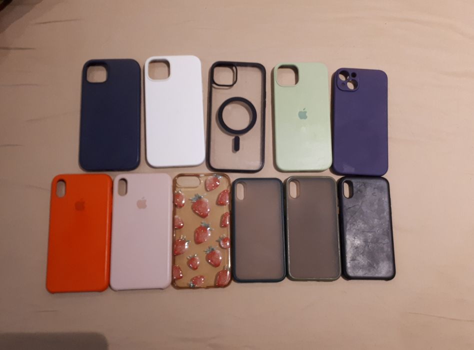 Лот чехлы на IPhone (11шт)