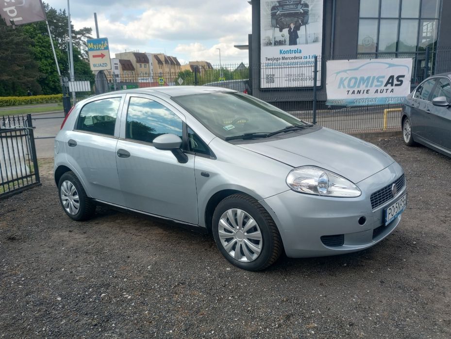Fiat Grande Punto 1.4B 77KM 2007r * salon PL radio android * TORUŃ