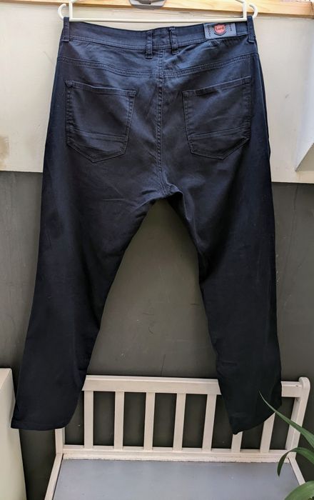 Spodnie Lord granatowe męskie chinosy XL 170/94