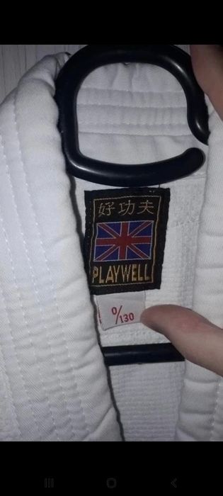 Oryginalne firmowe kimono judo karate z pasem