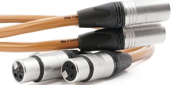 Melodika Brown Sugar XLR 2m interkonekty