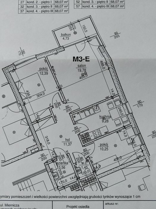 Pruszków! mieszkanie 68m2 bezpośrednio