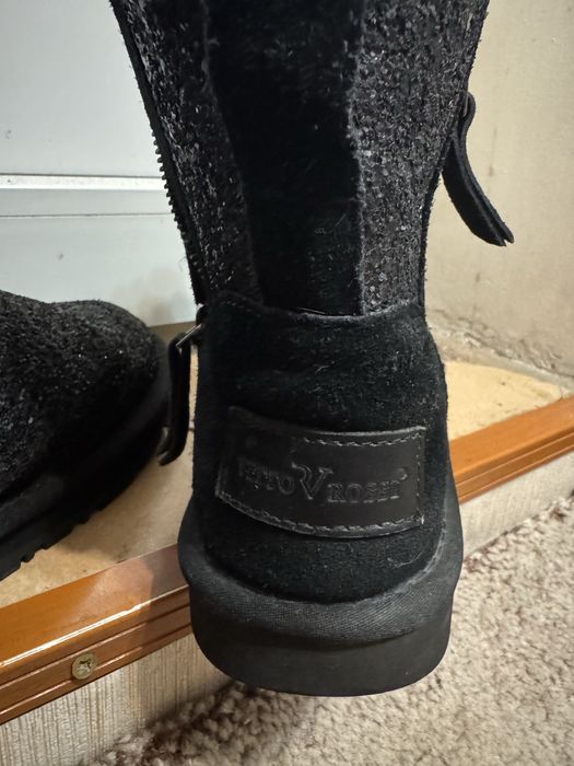 Натуральные ботинки-угги