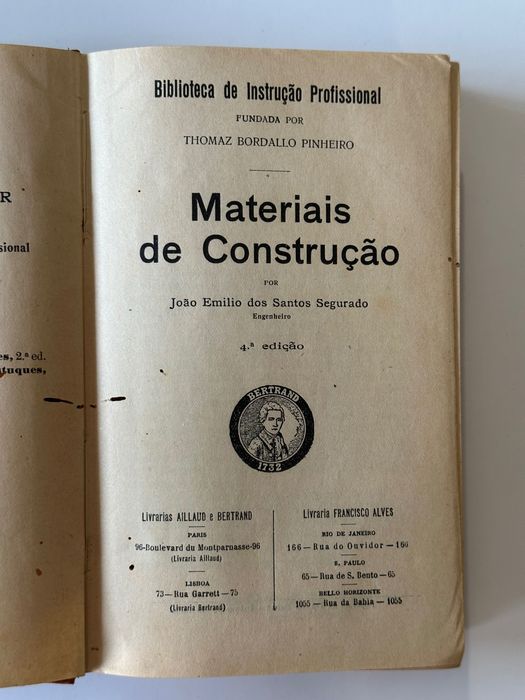 Biblioteca de Instrução Profissional: Materiais de construção