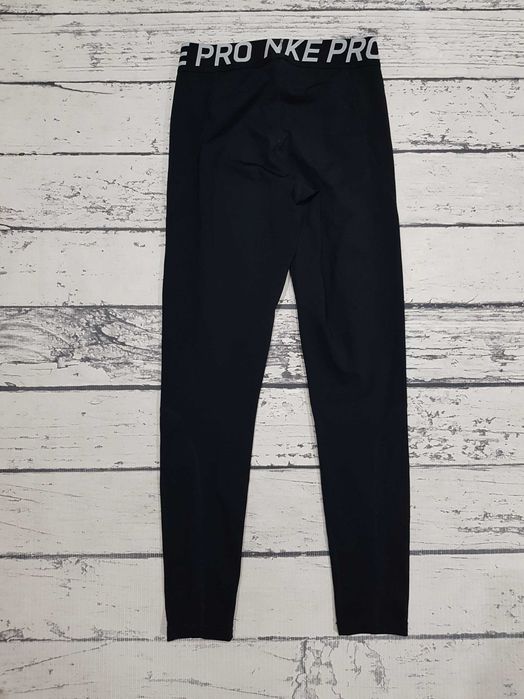 Nike * Pro * legginsy * czarne * damskie * L
