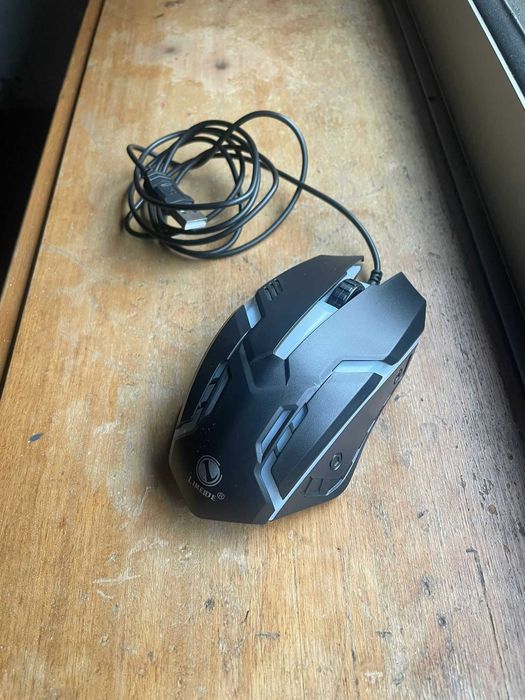 Mouse Gamer TGT GM25 | Rainbow | 2400DPI | 4 Botões | Preto | TGT-GM25-BL01