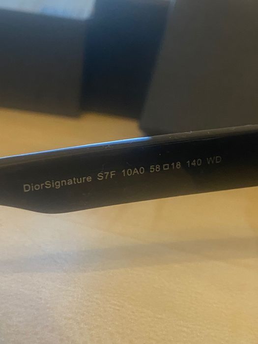 Dior okulary przeciwsłoneczne S7F
