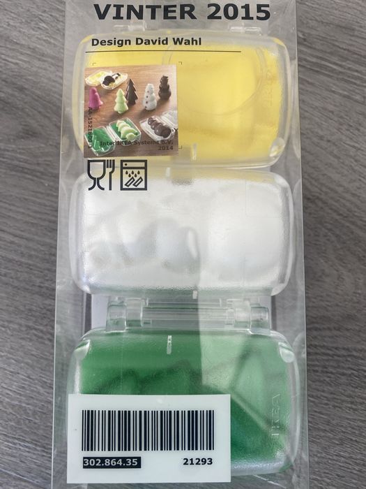 Conjunto moldes IKEA