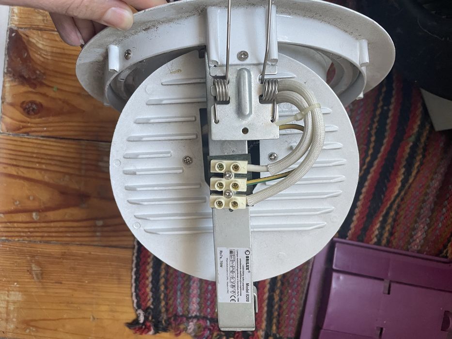 Металогалогеновий світильник, BRILUX 8200, білий, 70W Rx7s