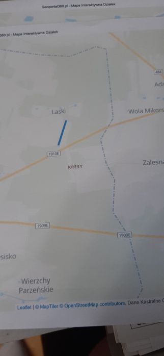 Dzialka rolna 5537 m2