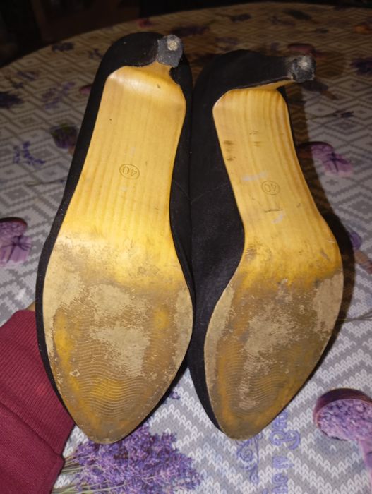 Туфлі жіночі замшеві