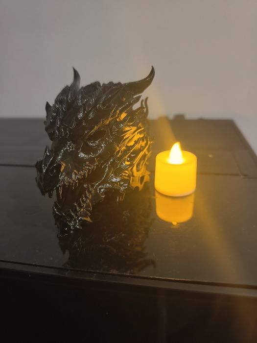Smok lampka LED ozdoba