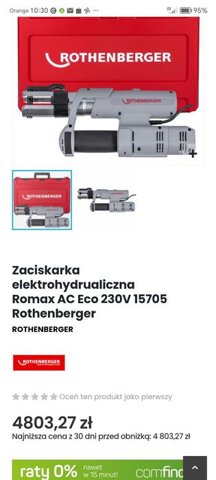 Zaciskarka nowa Romax