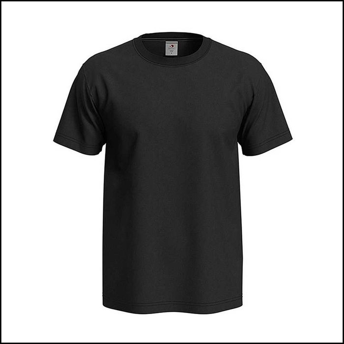 T-shirt męski STEDMAN Comfort M bez szwów bawełna szary Promocja -30%
