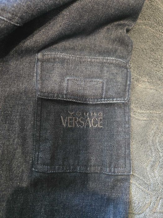 " Versace" джинсовая рубашка