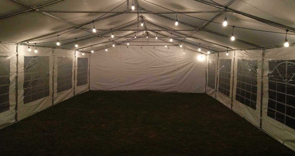 Wynajem stołów krzeseł namiotów zastawy na imprezę, biesiada, komunia