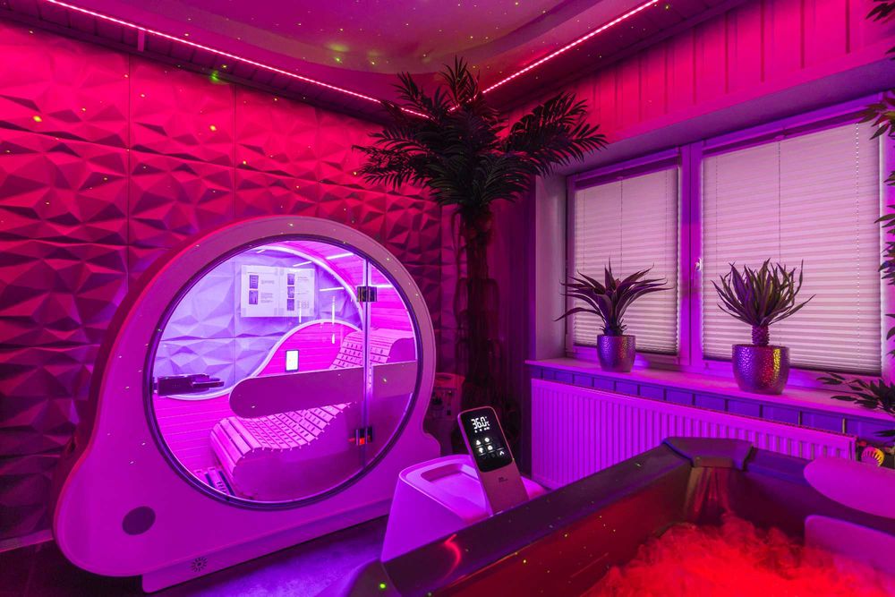 Domek Apartament Dwupoziomowy Love SPA Jacuzzi w pokoju kapsuła relaksacyjna możliwe śniadanie do pokoju strefa jacuzzi zewnętrzne grill rowery e-bike