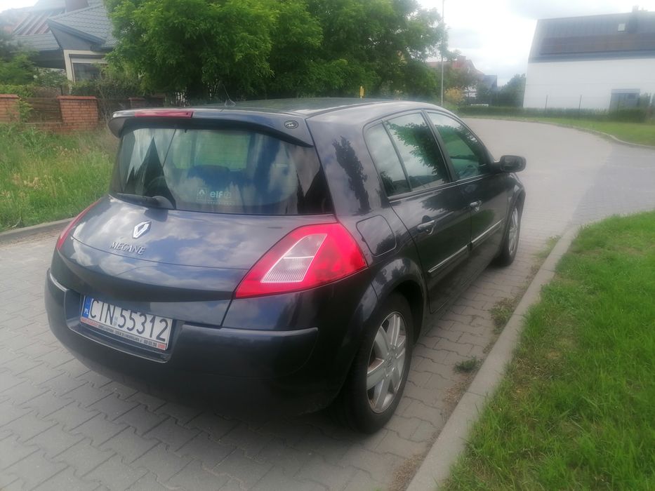 Renault megane 2005r 1.4 benzyna 193 tys 5 drzwi