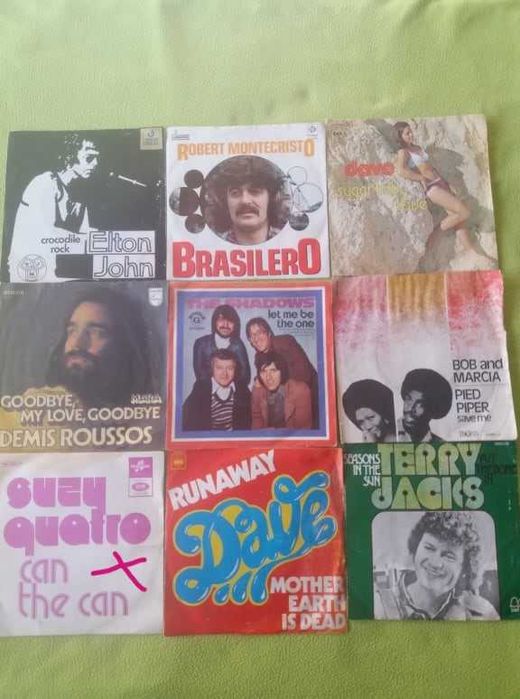 Singles de Vinil - Música Portuguesa e Estrangeira - 2,5€ cada